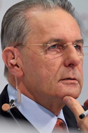 Jacques Rogge, president of the International Olympic Committee.
