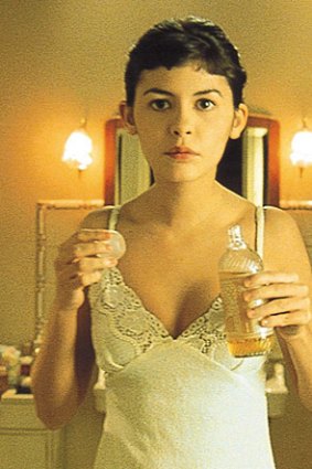 Audrey Tautou in a scene from <i>Amelie</i>.