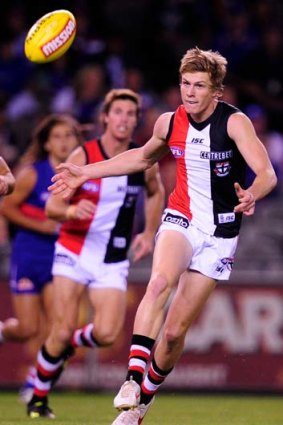 Jack Newnes will get every chance to win a role in the experienced Saints midfield.