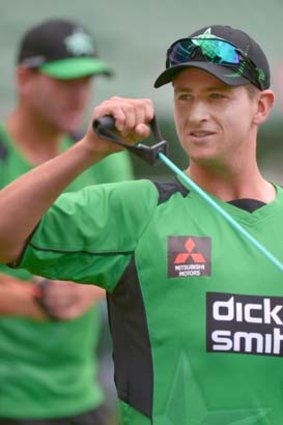 Still green: James Muirhead is a Twenty20 bolter for Australia.