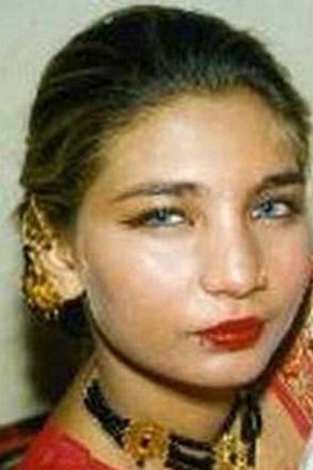 Horrific &#8230; Fakhra Younus before the acid attack in 2000 carried out by her husband after she left him for abusing her.