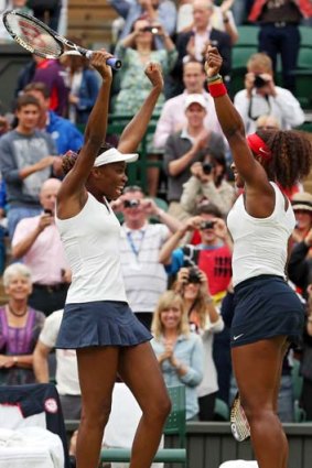 "We've been winning this title since 2000 but it's easier said than done" ... Venus Williams, left.