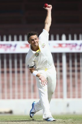 Test debut tipped: Stephen O’Keefe.