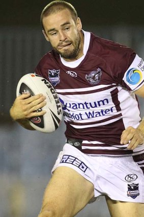 Michael Robertson of the Sea Eagles scored a hat-trick of tries against the Storm in the 2008 Grand Final.