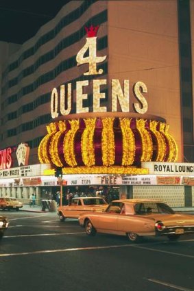 Four Queens Casino, Las Vegas, 1968.