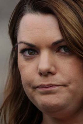Not in favour &#8230; Sarah Hanson-Young.