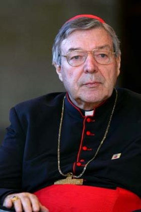 Pause for thought ... Cardinal George Pell.