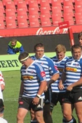 Ruan and JP Smith playing for the Stormers' Currie Cup side in 2010.