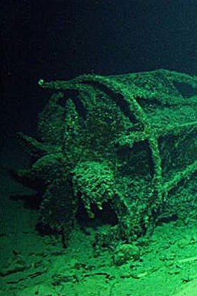 Found ... the wreck of the World War II M24 Japanese midget submarine.