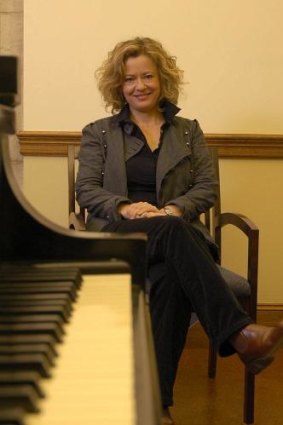 Pianist Lisa Moore is the curator of <i>American Bustle</i>.