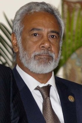 Xanana Gusmao ... wants foreign forces out.