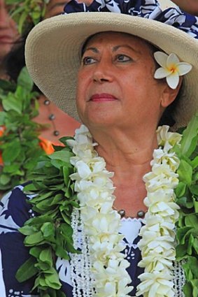 Dorice Reid, head of the Cook Islands chiefs council, which approved the research.
