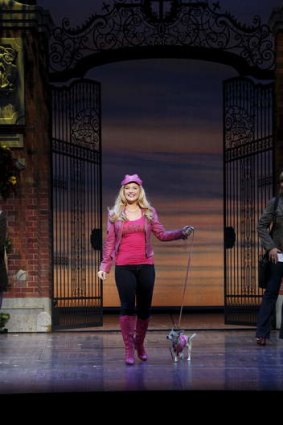 Lucy Durack in <i>Legally Blonde the Musical</i>.