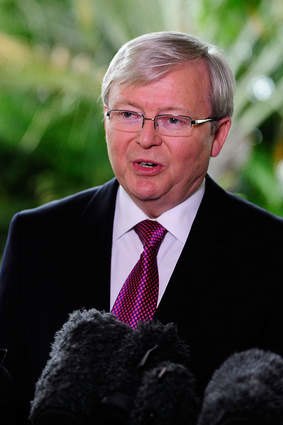 September 7: With the election date in place Kevin Rudd aims to contrast the coalitions response to changing economic circumstances with his own.