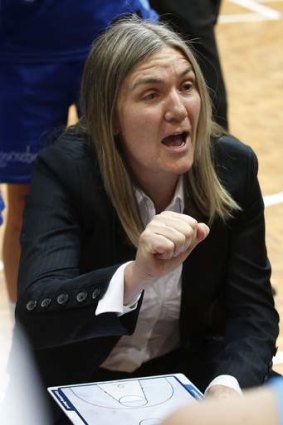 Canberra Capitals coach Carrie Graf.