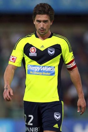 Paid up: Harry Kewell in Victory uniform.