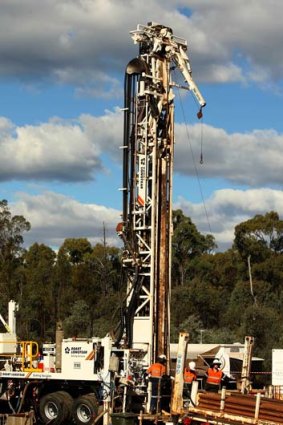 Master plan ... up to 66 coal seam gas wells for south-west Sydney.