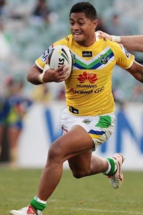 Anthony Milford is one of several Souths Logan juniors to play for the Raiders.