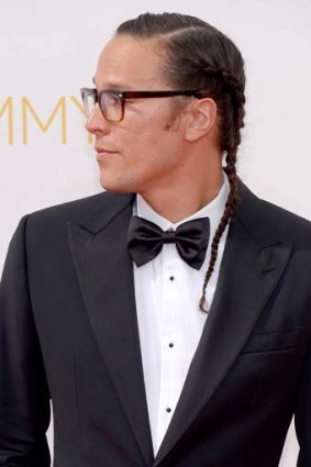 The <i>True Detective</i> director Cary Fukunaga had probably the most stand-out man-do of the year, with his french braids for the Emmys.