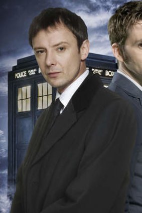 John Simm played The Master and David Tennant had the role of The Doctor in <i>Doctor Who</i> in 2007.