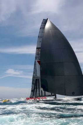 Time ... skipper Mark Richards is hoping for big things from Wild Oats XI.