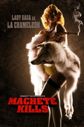 Robert Rodriguez's <i>Machete Kills</i> ... featuring Lady Gaga.