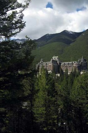 Iconic ... the Fairmont Banff Springs.