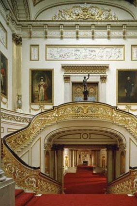 Fancy a job? You could be vaccuming the stairs at Buckingham Palace.