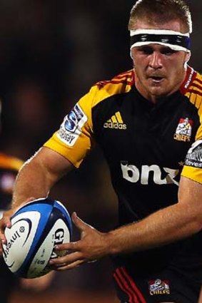 Star on the rise: Sam Cane of the Chiefs.