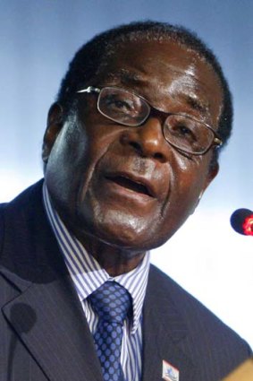 Mysterious hospital visit ... Zimbabwe's President Robert Mugabe.
