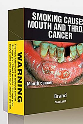 Australia's been a 'stumbling block' to other nations' plain packaging plans.