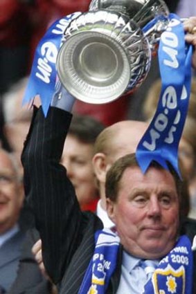 Portsmouth's manager Harry Redknapp in 2008.
