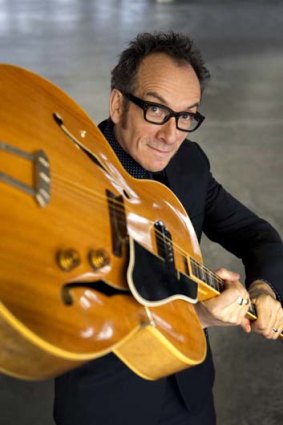 Captivating ... the performace of Elvis Costello and his Imposters left the audience hot and sweaty.