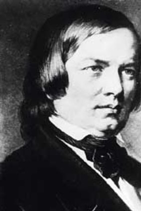 Composer Robert Schumann.