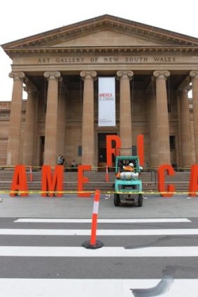 Disappointing: Last year's summer exhibition <i>America: painting a nation</i> attracted just 57,778 paying visitors.