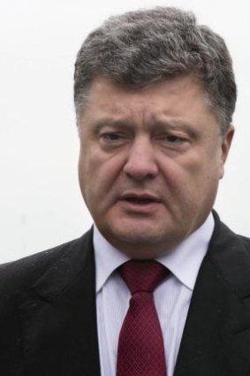 "Russian troops have actually been brought into Ukraine:" Ukrainian President Petro Poroshenko.