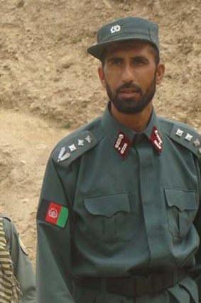 Afghan warlord, Matiullah Khan.