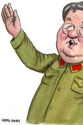 Alexander Downer &#8230; says Huawei is getting a bad rap because it's Chinese. <em>Illustration: John Shakespeare</em>