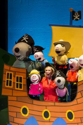 In demand: Tickets are scarce for the <em>Peppa Pig Live! Treasure Hunt</em> show.