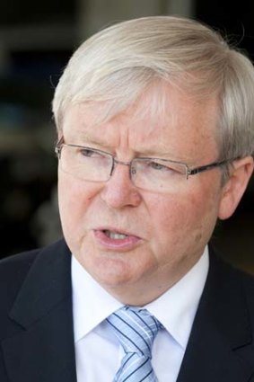 Prime Minister Kevin Rudd.