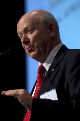 Australian Prudential Regulation Authority chairman John Laker dismissed claims it was ahead of the world.