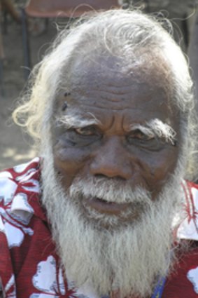 Dr Gawirrin Gumana has accused the Northern Territory Government of treating Aboriginal people like cattle.