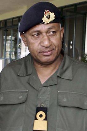 Frank Bainimarama.