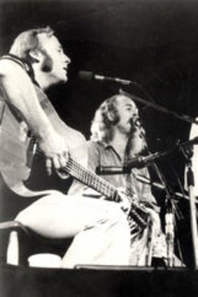 Crosby, Stills, Nash and Young in 1974.