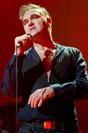 Morrissey during a performance in New York last month.