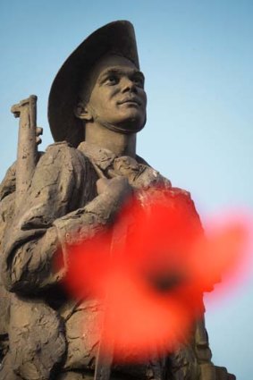 ‘‘Fresh face of a young man about to set out on a great adventure”  ... the Bullecourt Digger, by Peter Corlett.