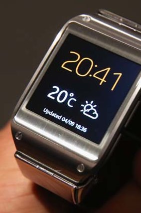 Samsung's Galaxy Gear smart watch.