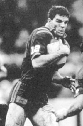 Rugby leage player Ian Roberts.