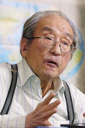 Foresaw disaster ... acclaimed author Sakyo Komatsu.