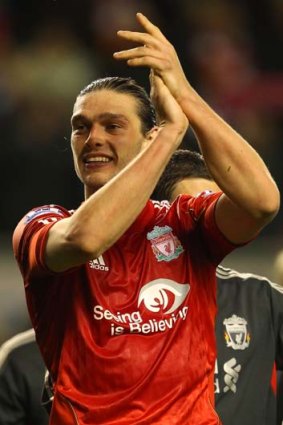 Made the cut ... Liverpool's Andy Carroll.
